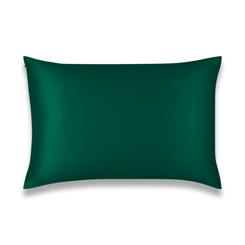 Emerald Green Luxury Silk Pillowcase For Skin & Hair