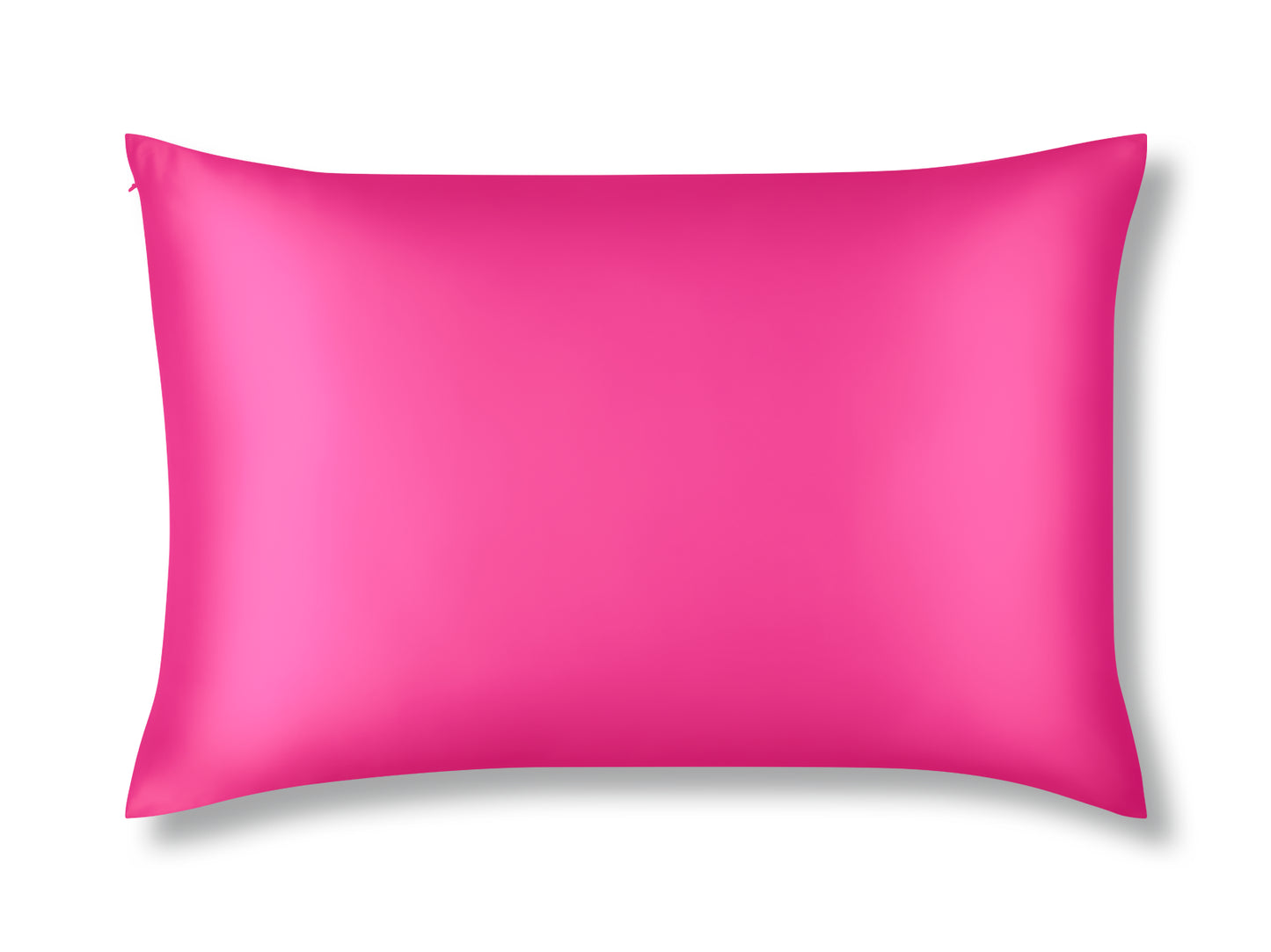 Flamingo Hot Pink Silk Pillowcase Made From Pure 22 Momme Mulberry Silk