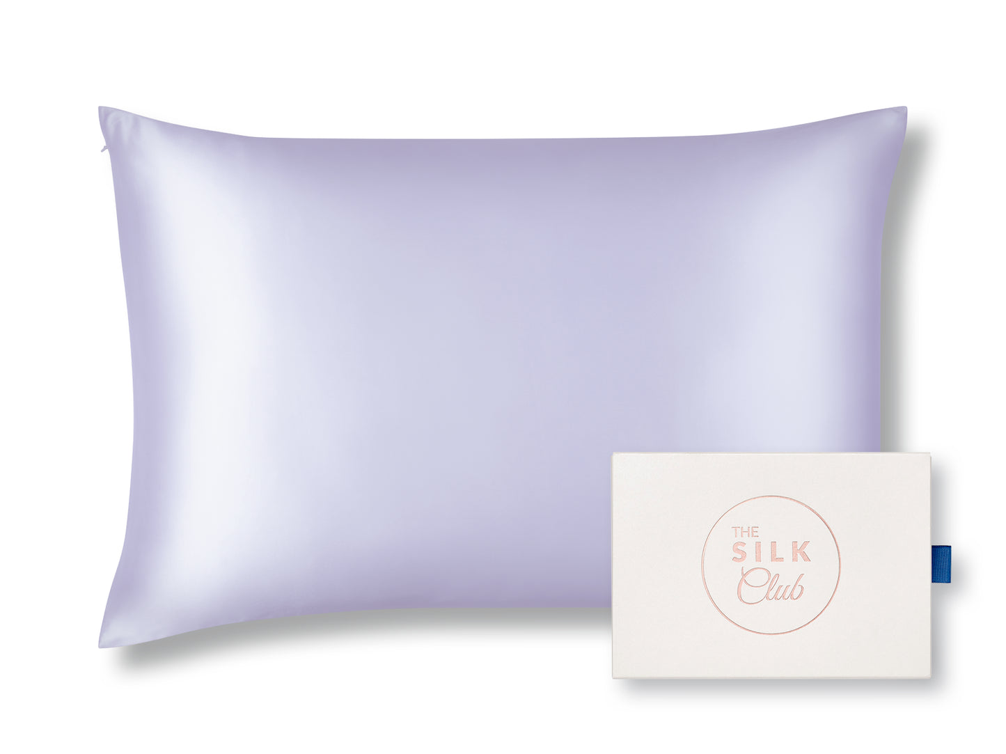 Lilac Mulberry Silk Pillowcase with Gift Box