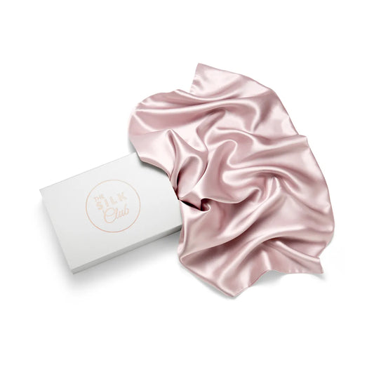 Pastel Pink Mulberry Silk Pillowcase