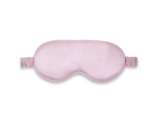 Pink Silk Eye Mask - Made from Pure Organic Mulberry Silk