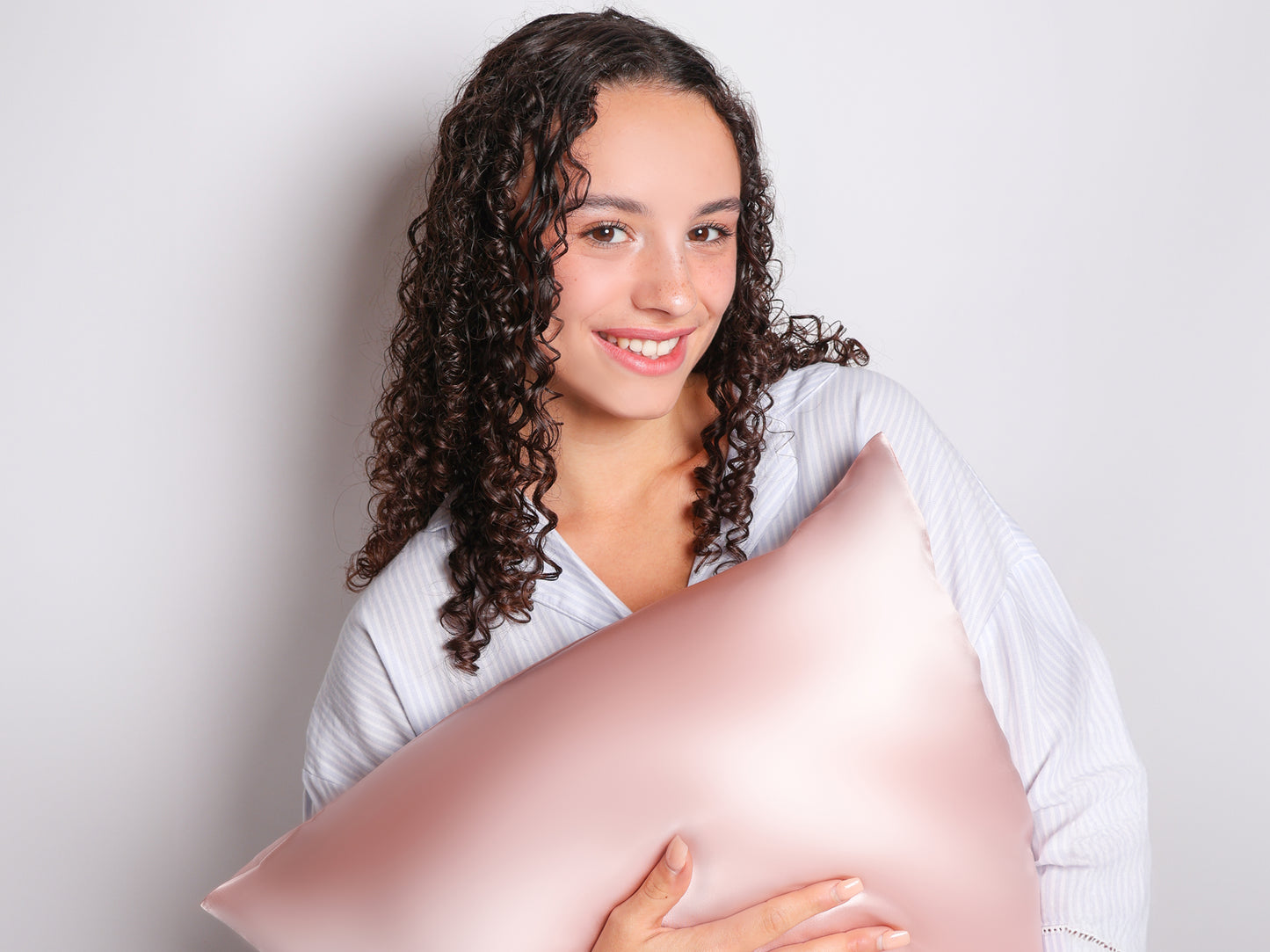 Pink Silk Pillowcase For Hair & Skin