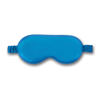 Azure Blue Silk Eye Mask - Mulberry Silk Sleeping Masks