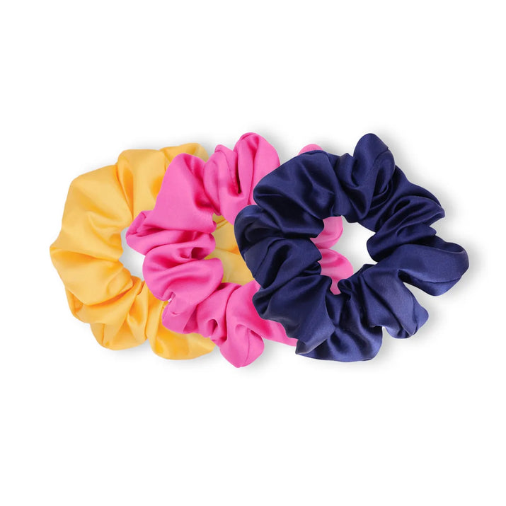 Bright Shades Silk Scrunchie Gift Set