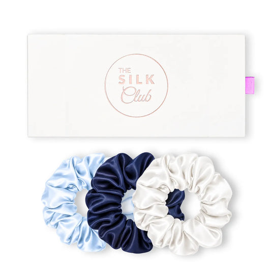 Coastal Edit Silk Scrunchie Gift Set