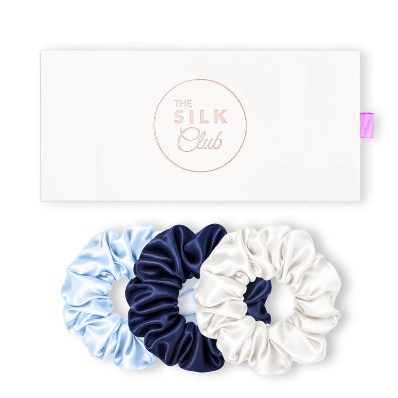 Coastal Edit Silk Scrunchie Gift Set
