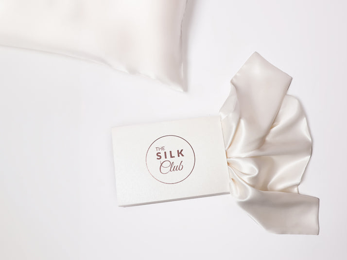 Cream Mulberry Silk Pillowcase in Gift Box