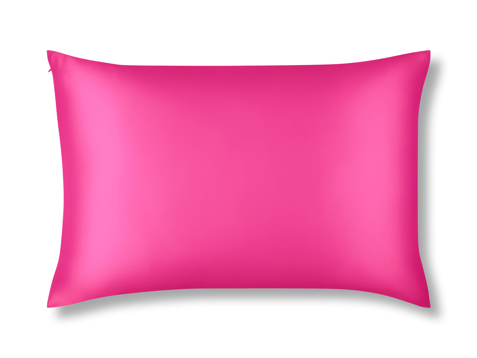 Flamingo Hot Pink Silk Pillowcase Made From Pure 22 Momme Mulberry Silk