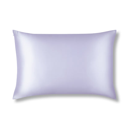Lilac Pure Silk Pillowcase Made From Organic 22 Momme Mulberry Silk - The Silk Club