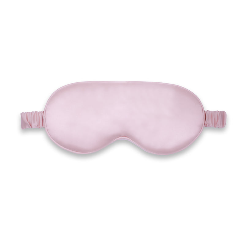 Pink Mulberry Silk Eye Mask For Sleeping