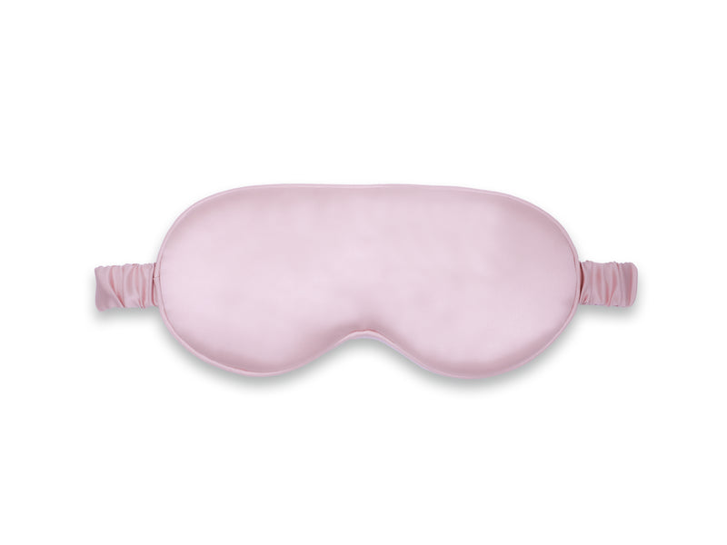 Pink Silk Eye Mask - Pure Mulberry Silk
