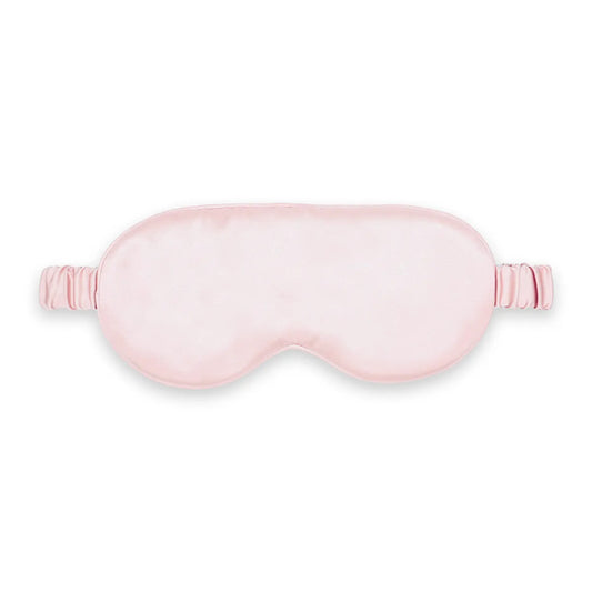 Pink Mulberry Silk Eye Mask For Sleeping