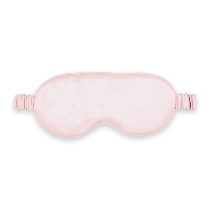Pink Mulberry Silk Eye Mask For Sleeping