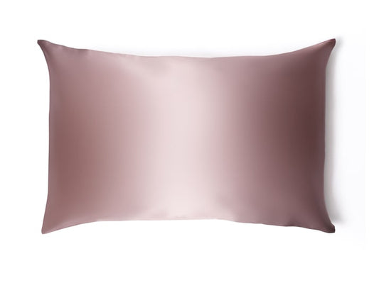 Rose Gold Pink Silk Pillowcase - Pure Mulberry Silk Pillowcases