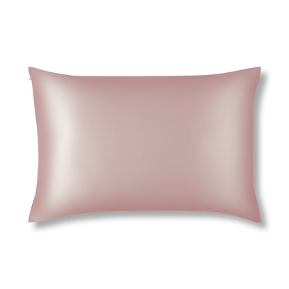 Rose Gold Pure Silk Pillowcase Made From Organic 22 Momme Mulberry Silk - The Silk Club