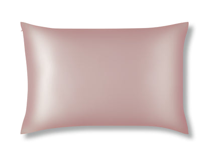 Rose Gold Silk Pillowcase Made From Pure 22 Momme Mulberry Silk