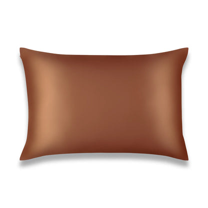 Toffee Brown 22 Momme Pure Silk Pillowcase