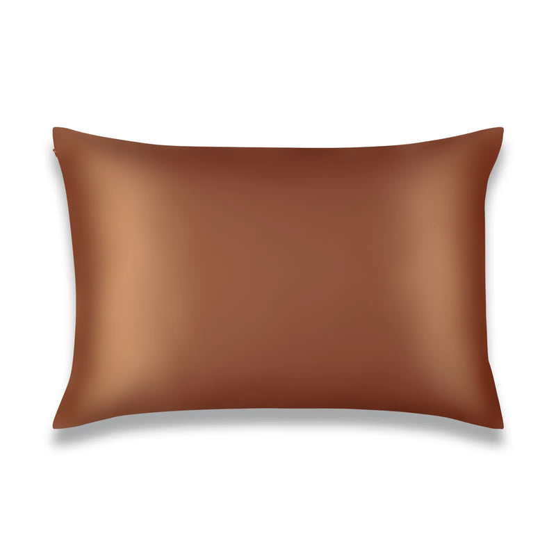 Toffee Brown 22 Momme Pure Silk Pillowcase