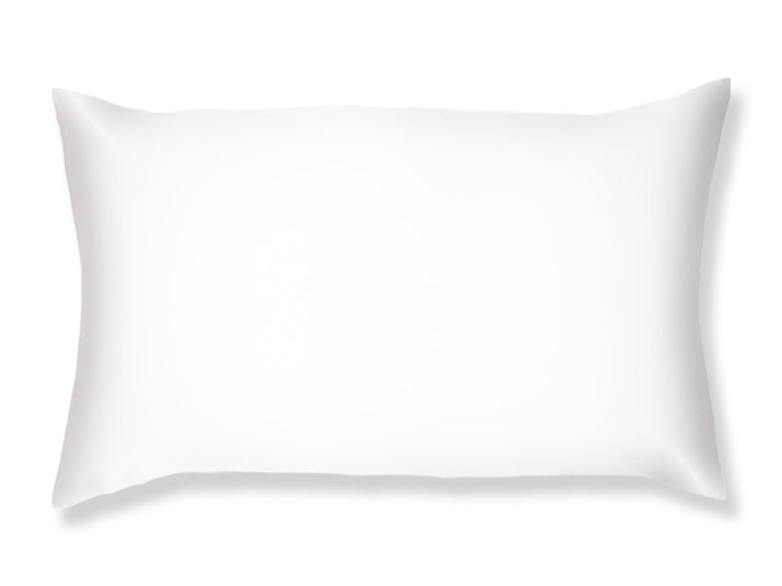 White Silk Pillowcase - Pure 22 Momme Mulberry Silk Pillowcases